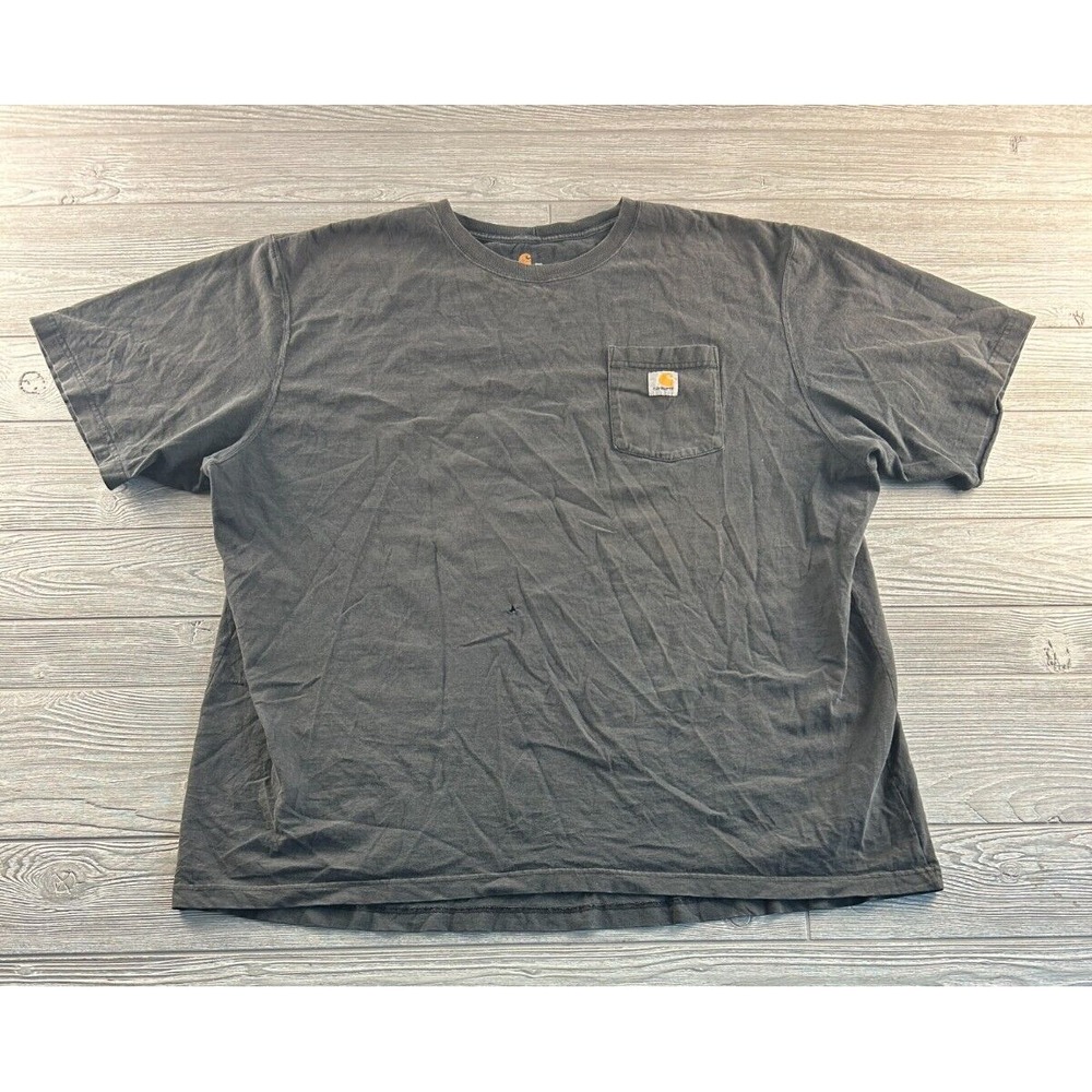 Carhartt K87 Loose Fit Short Sleeve Heavy Weight Pocket T Shirt Mens 3XL Black